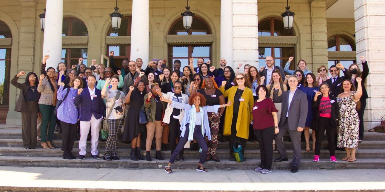 Our delegation advocating to abolish Death by Incarceration at the United Nations in Geneva