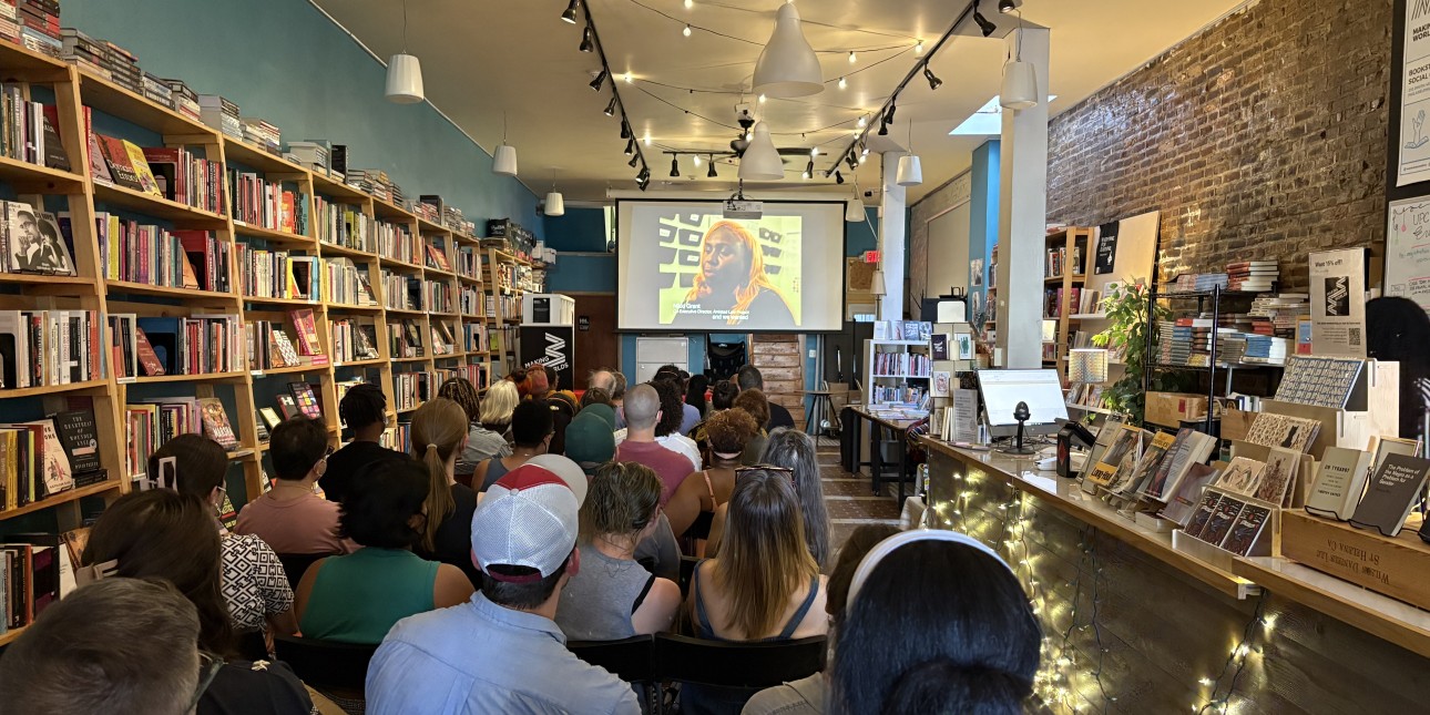 The Care Team Screening at Making Worlds Bookstore