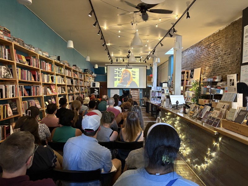 The Care Team Screening at Making Worlds Bookstore