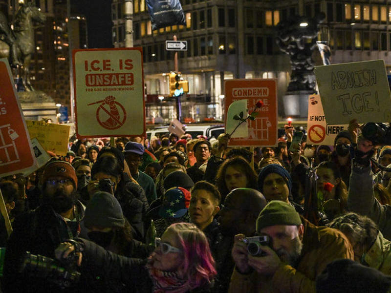 Philadelphians rally against ICE