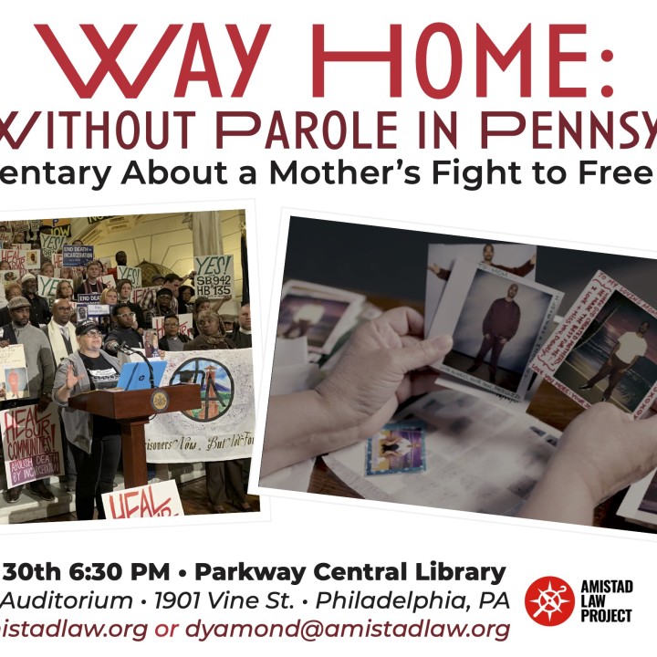 a lifer reads 'No Way Home: Life Without Parole in Pennsylvania' A Documentary About a Mother's Fight to Free Her Son