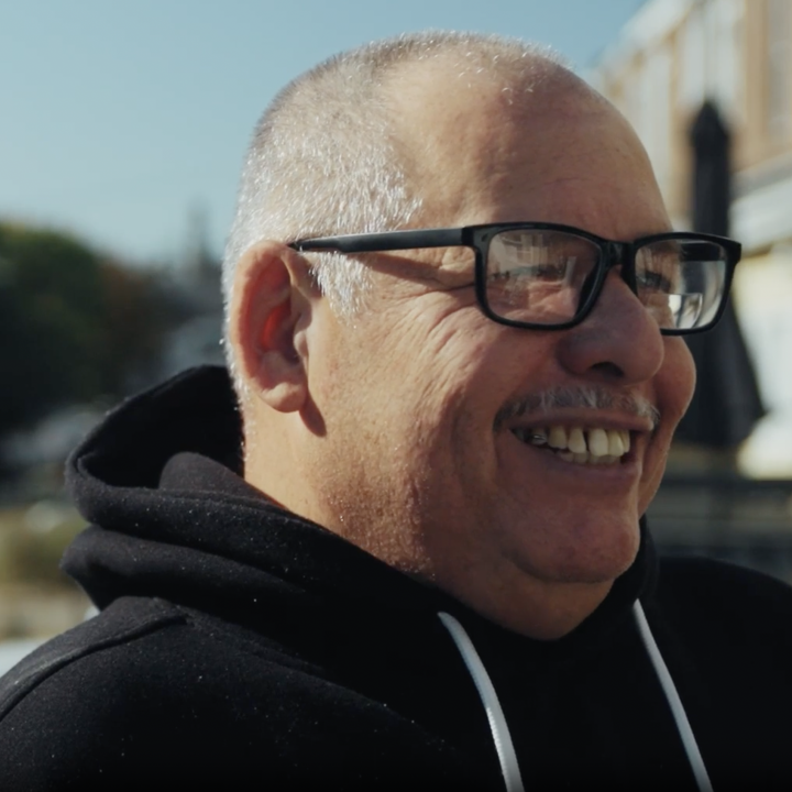 Francisco Mojica smiling